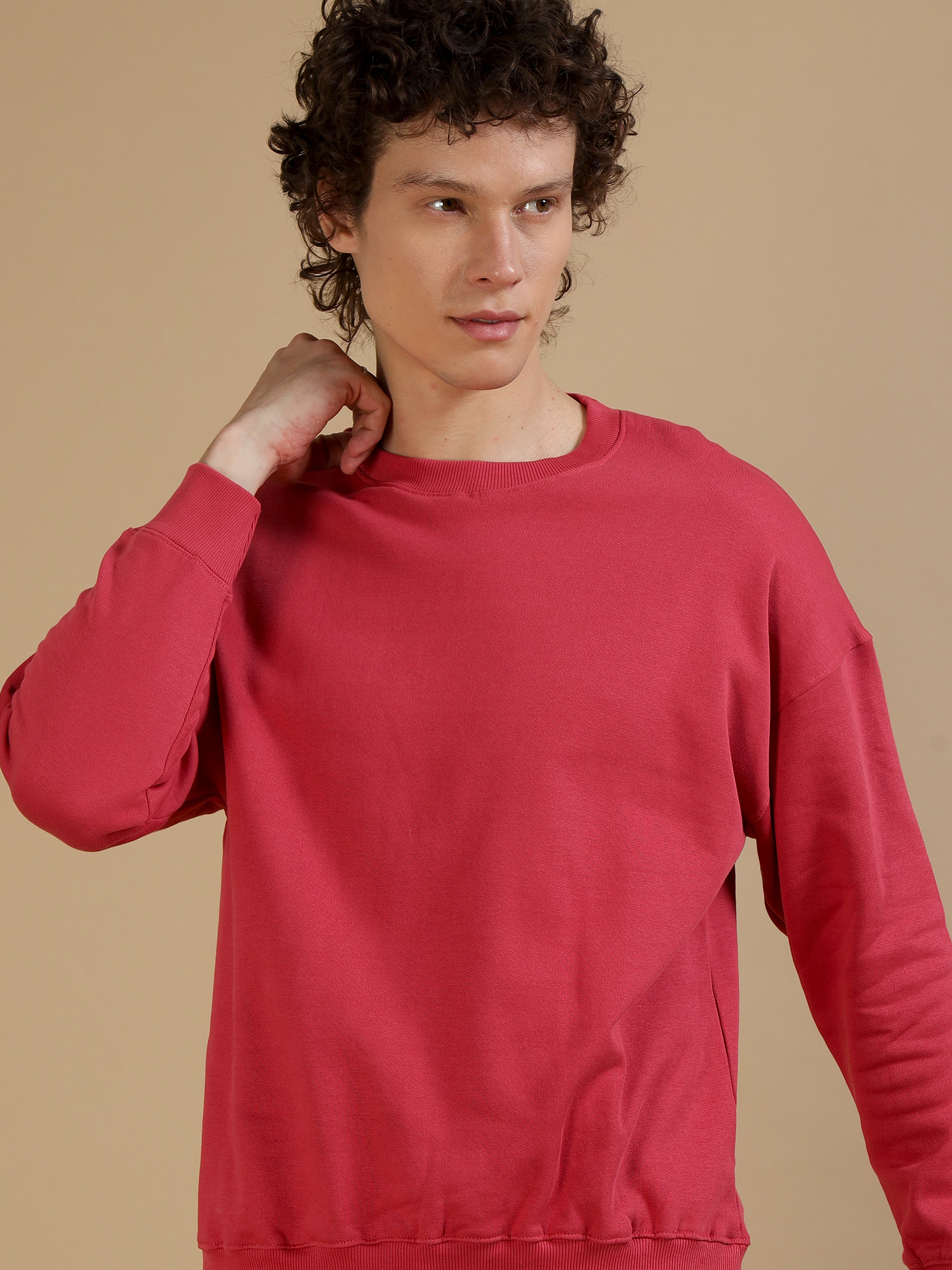 Oversize Sweatshirt C 9 TEA ROSE