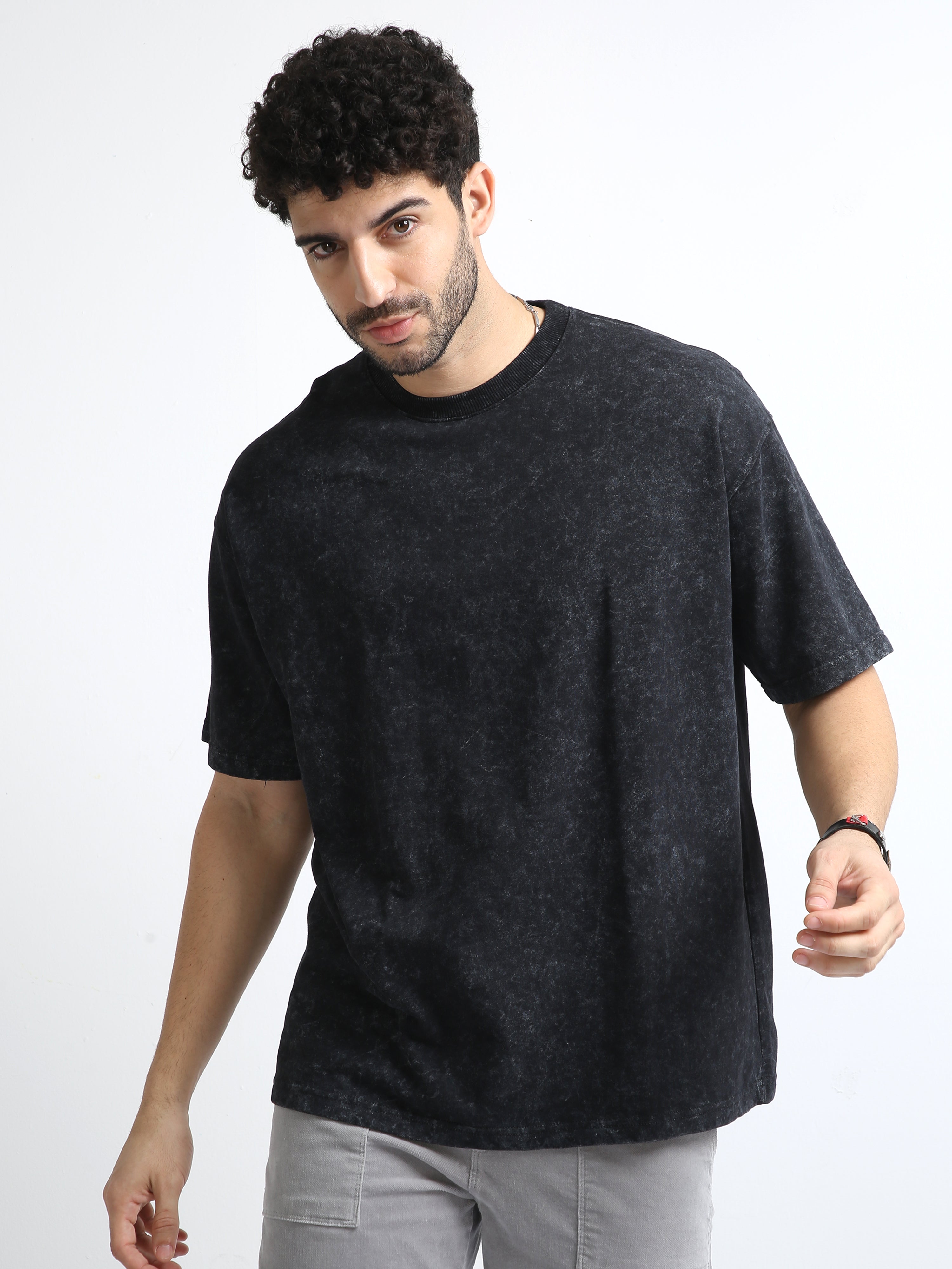 Optic wash tshirt (Black)