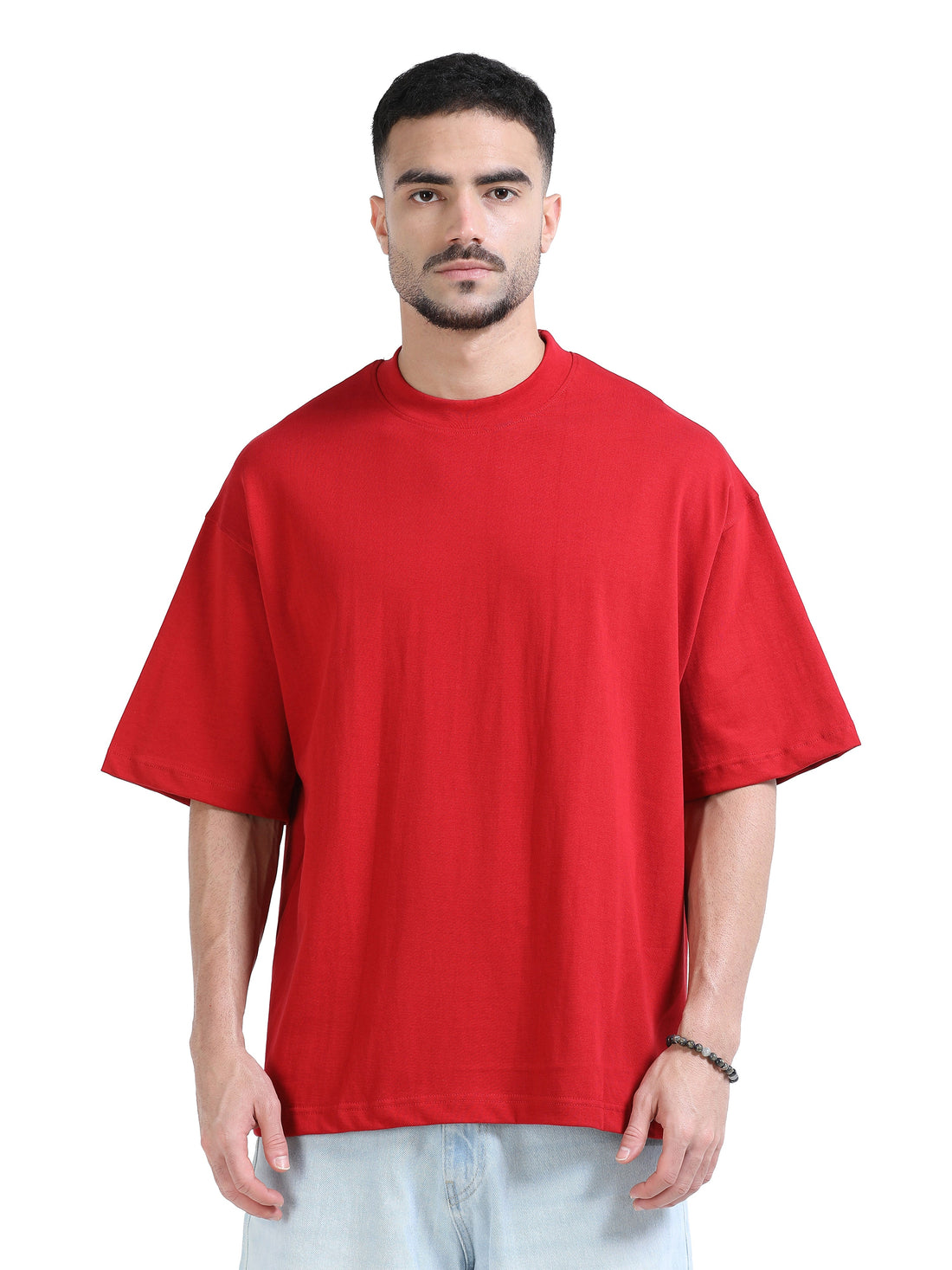 Super Premium Oversize Boxy Tshirt - P2 Edition - Red