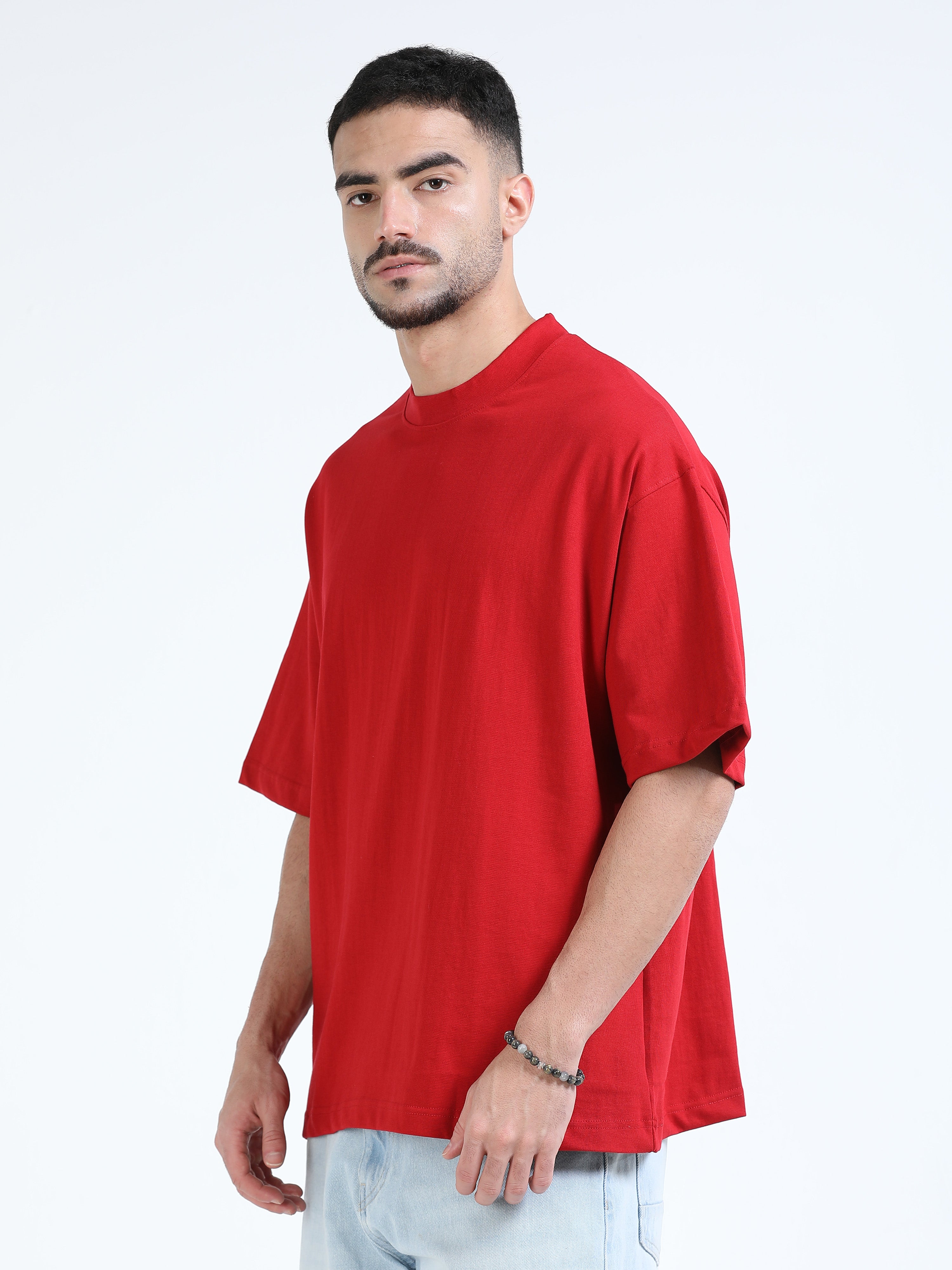 Super Premium Oversize Boxy Tshirt - P2 Edition - Red