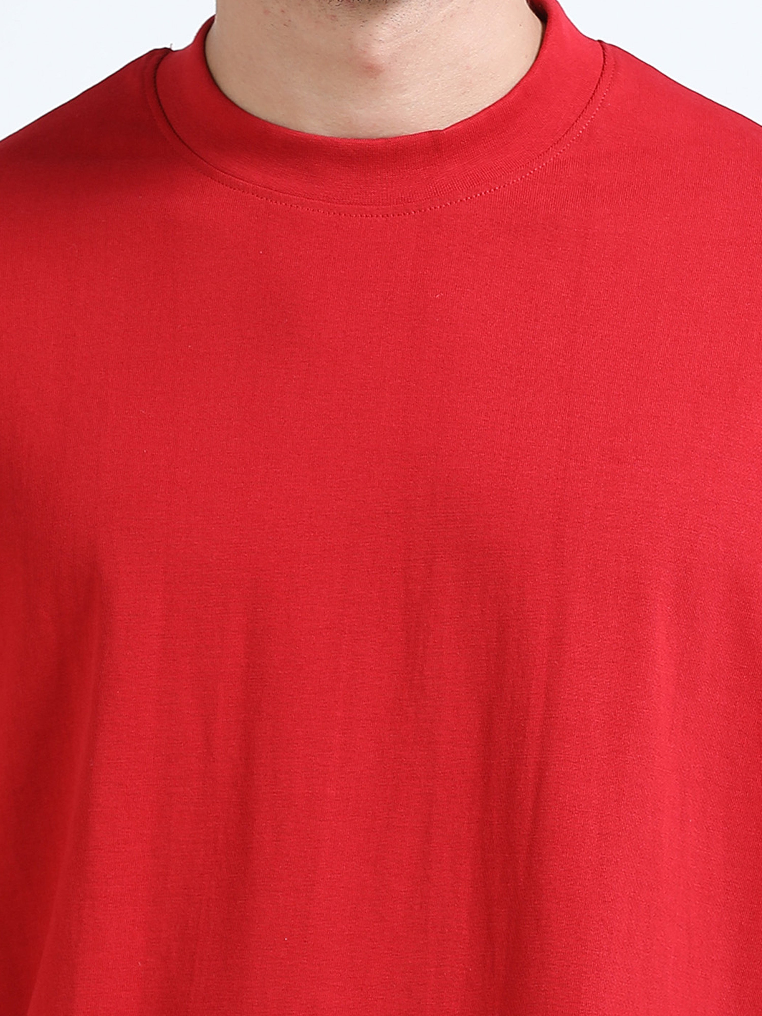 Super Premium Oversize Boxy Tshirt - P2 Edition - Red