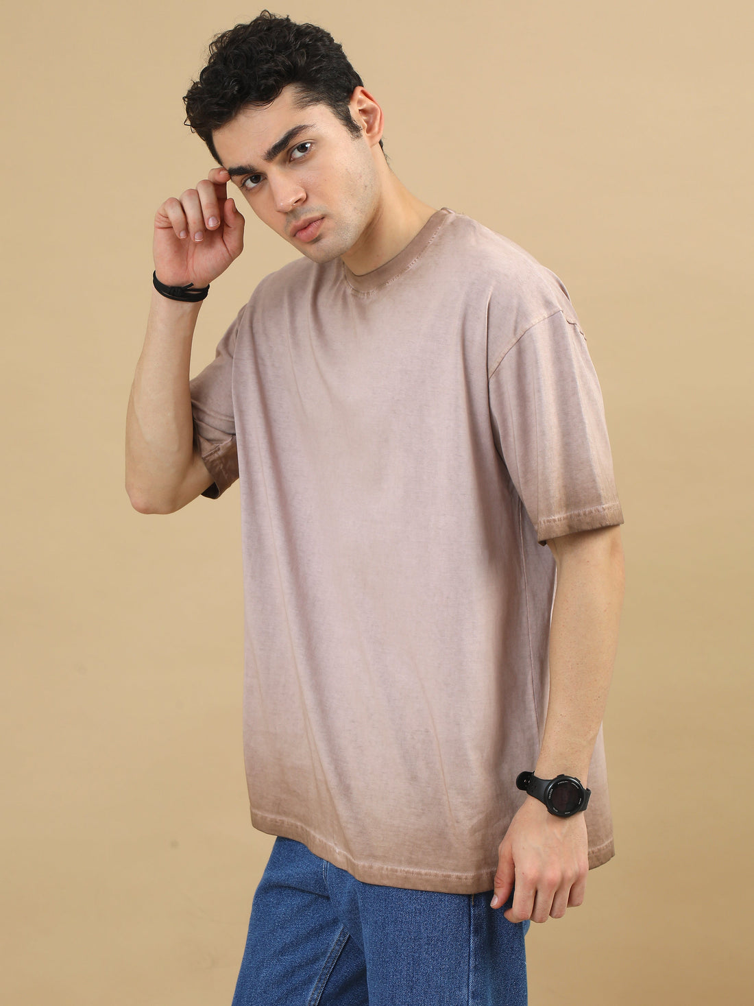 CT//01 Washed Oversize Tshirt (Brown)