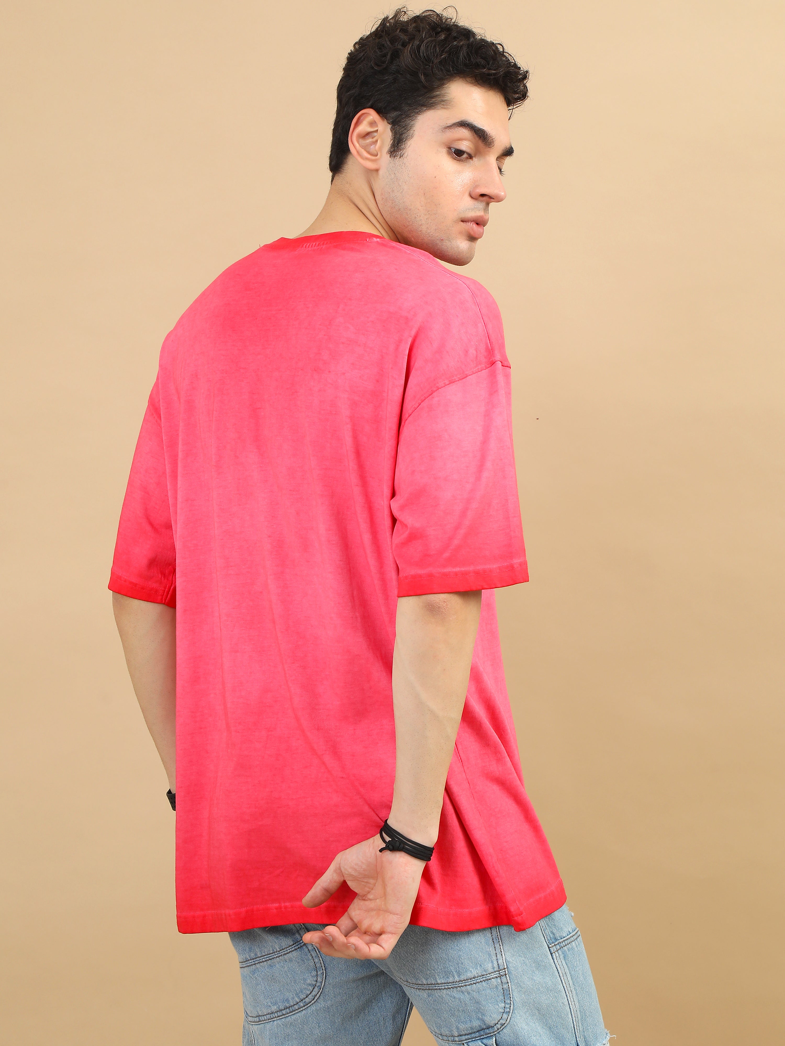 CT//01 Washed Oversize Tshirt (D Rose)