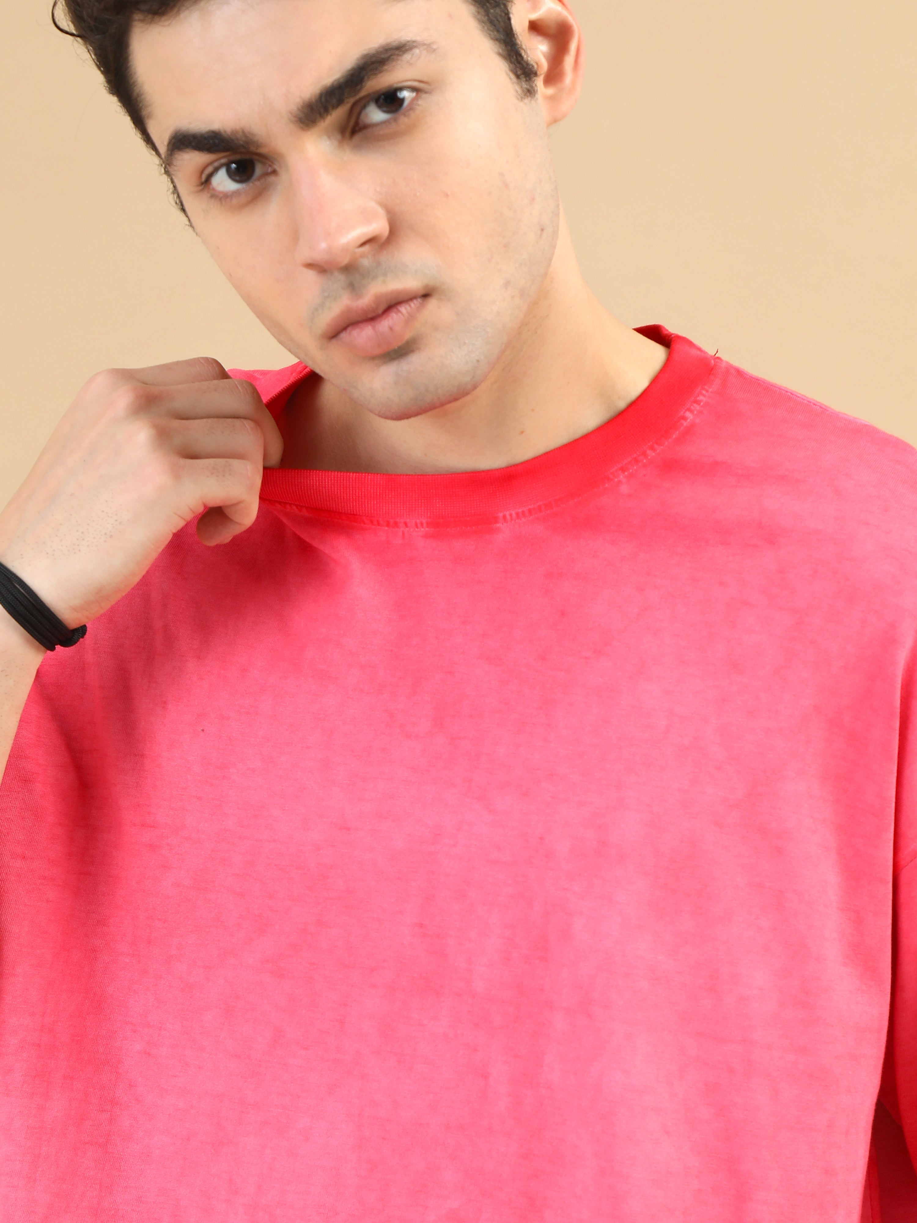 CT//01 Washed Oversize Tshirt (D Rose)