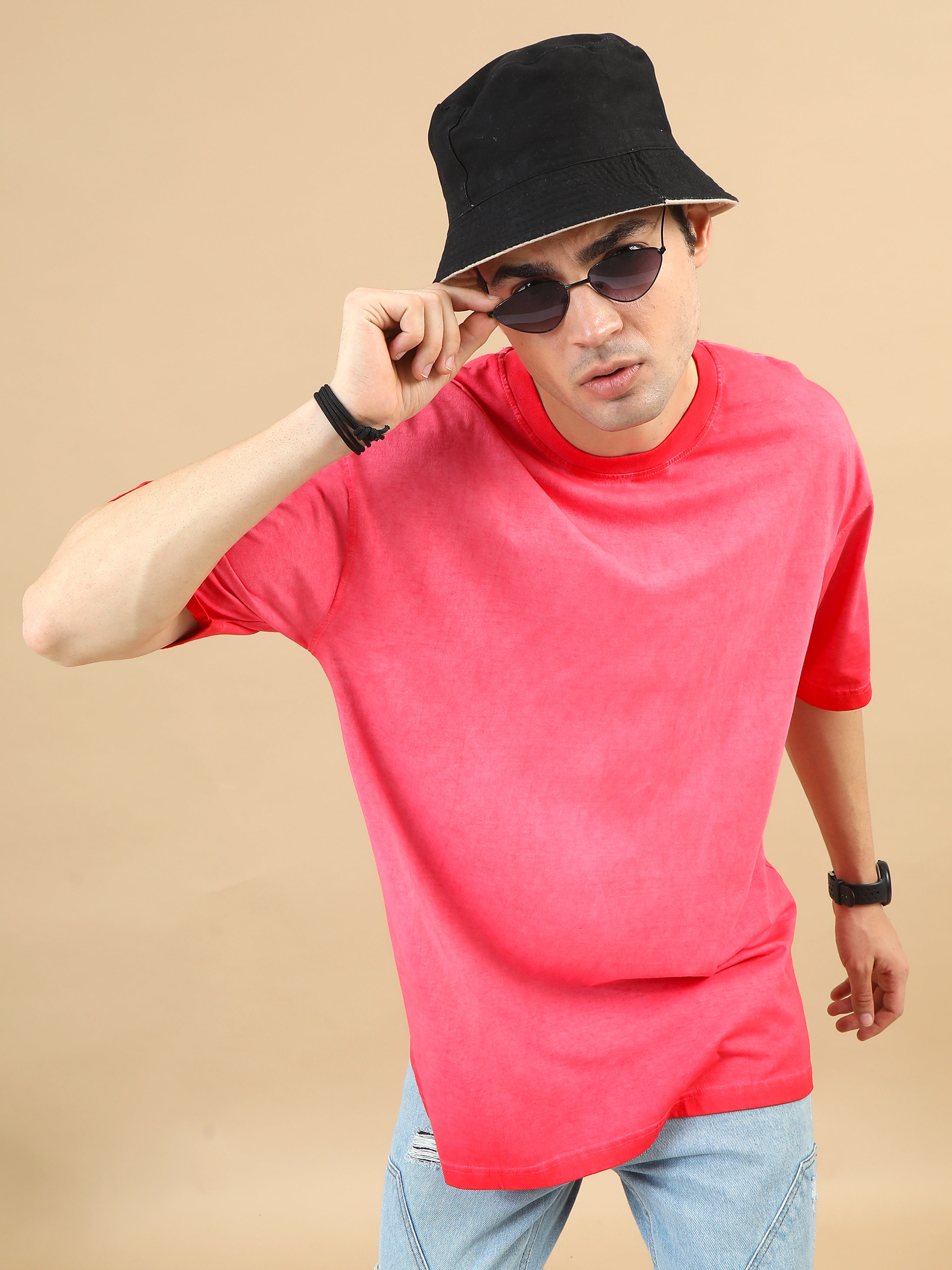 CT//01 Washed Oversize Tshirt (D Rose)