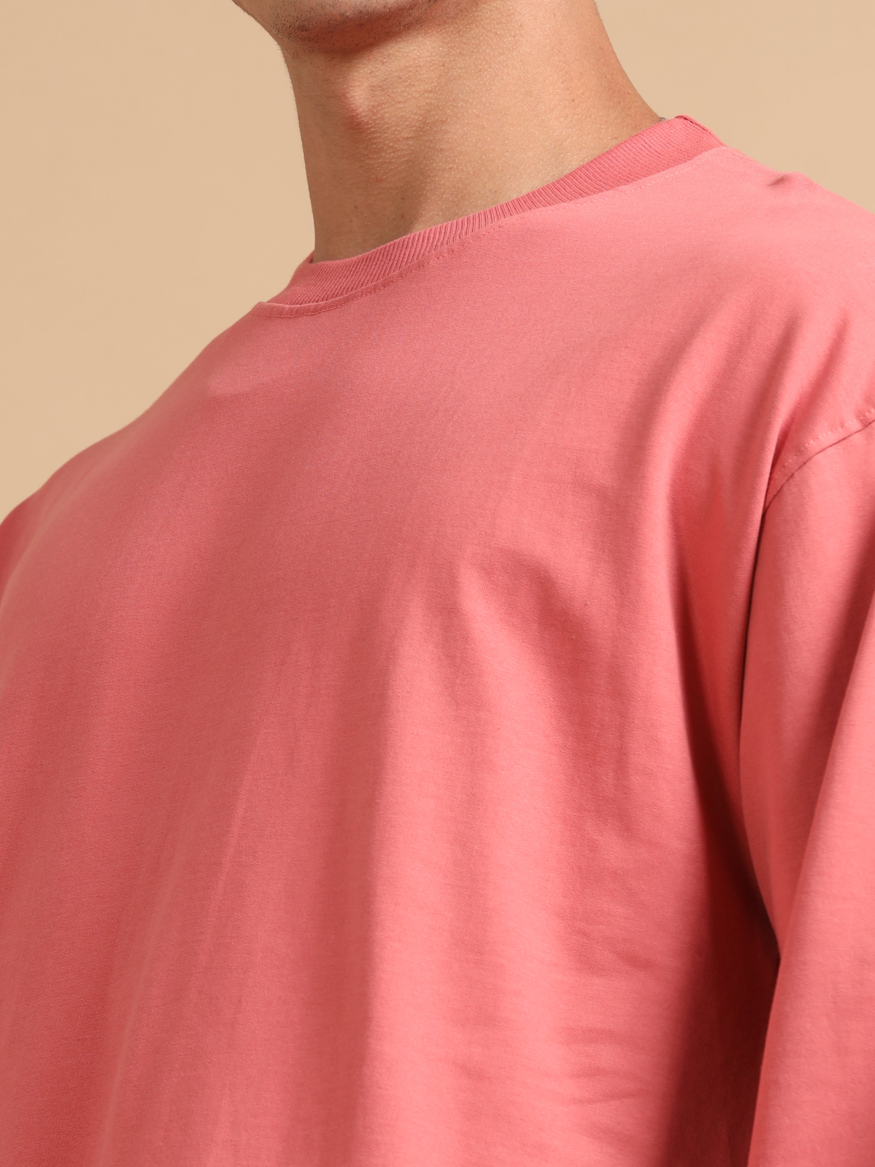 Oversize Fullsleeve Tshirt 240 gsm ( Plum )