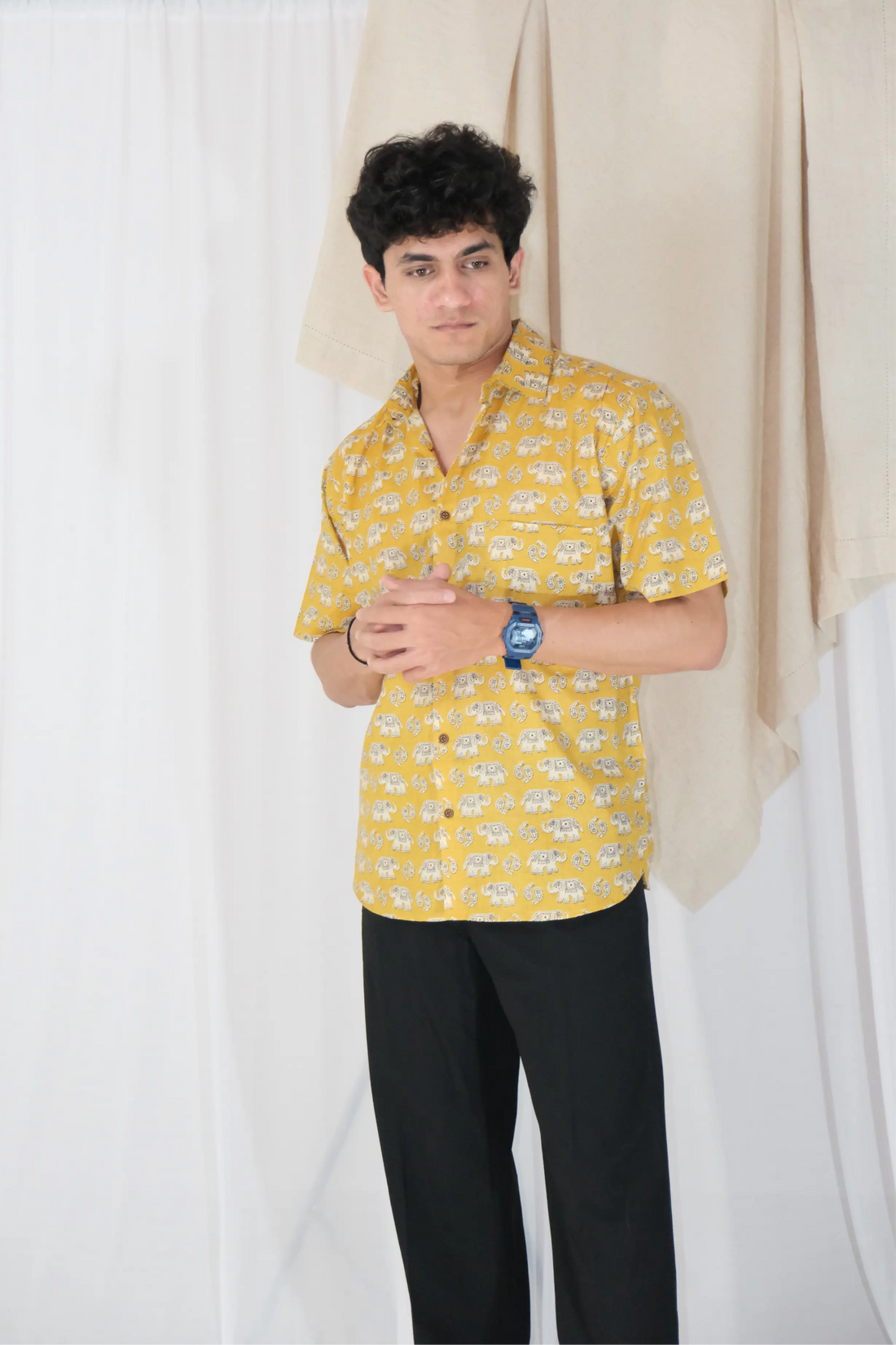 Yellow Tusker Shirt