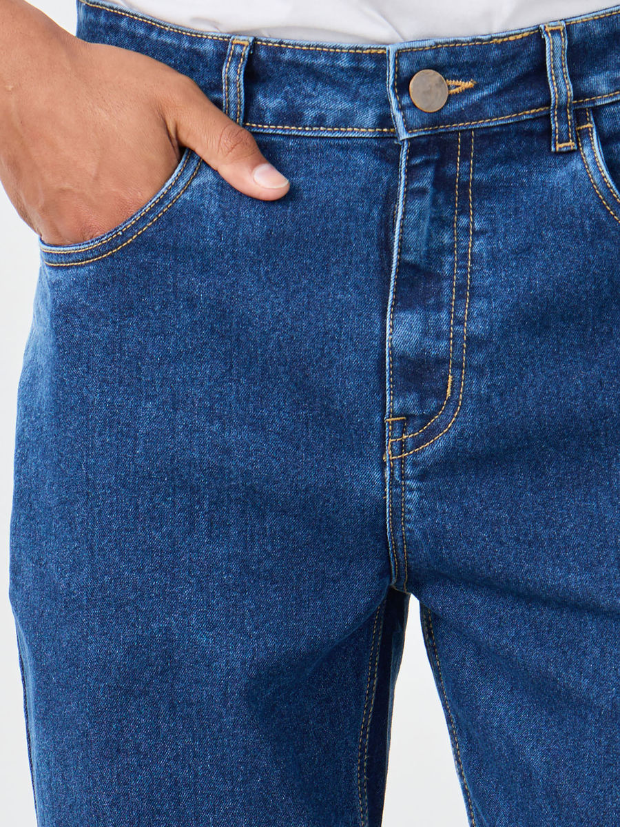 Blue men regular fit jeans